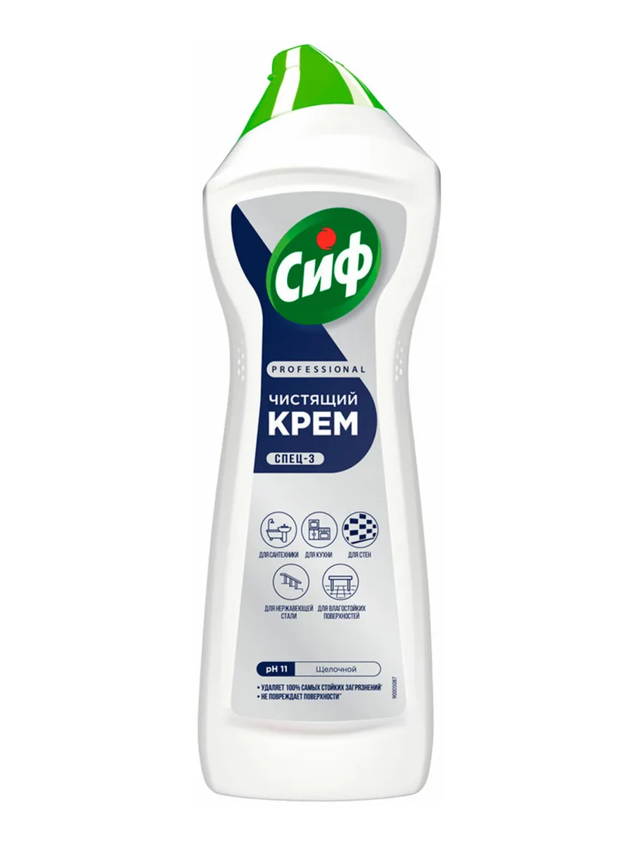 Чистящий крем Cif Professional 750 мл Актив Фреш 1/8